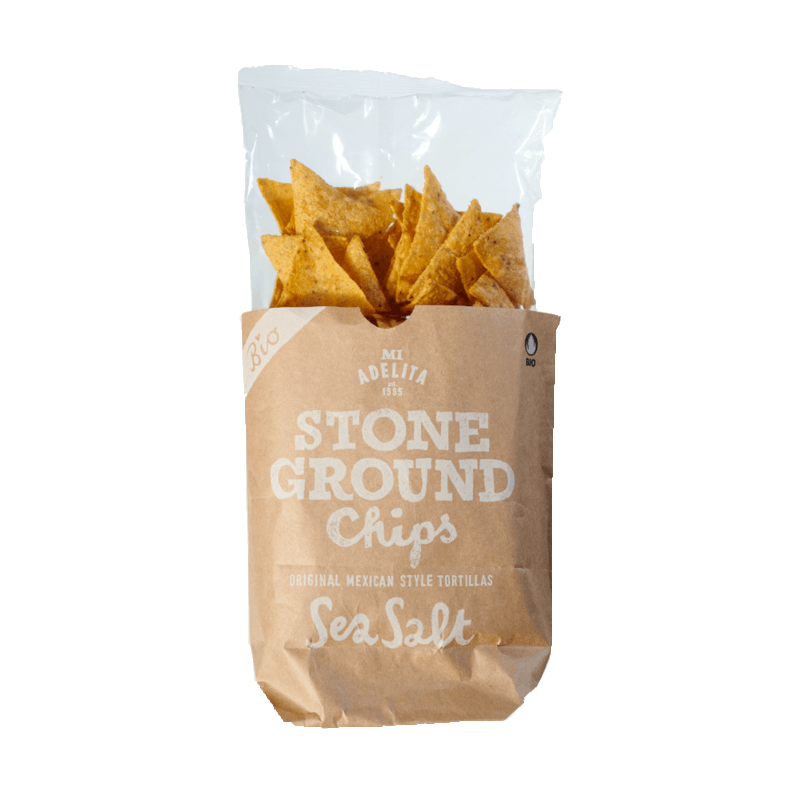 Bio Knospe Tortillia Mais-Chips Sea  Salt
