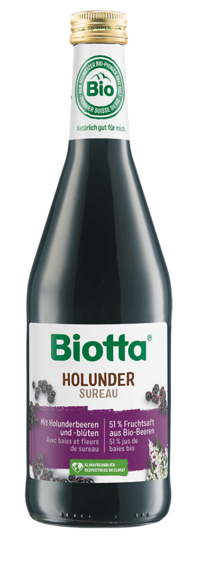 Bio Holunder Saft 0.5l.