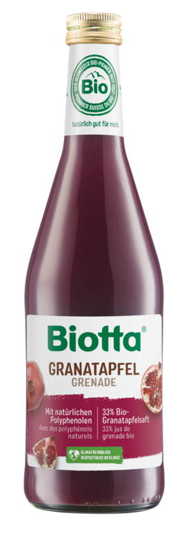 Bio Granatapfel Saft 0.5l.