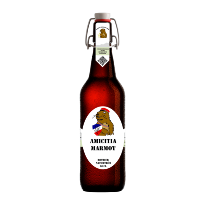 Amicitia Marmot Bier mit 11.3% vol. Alkohol 50cl