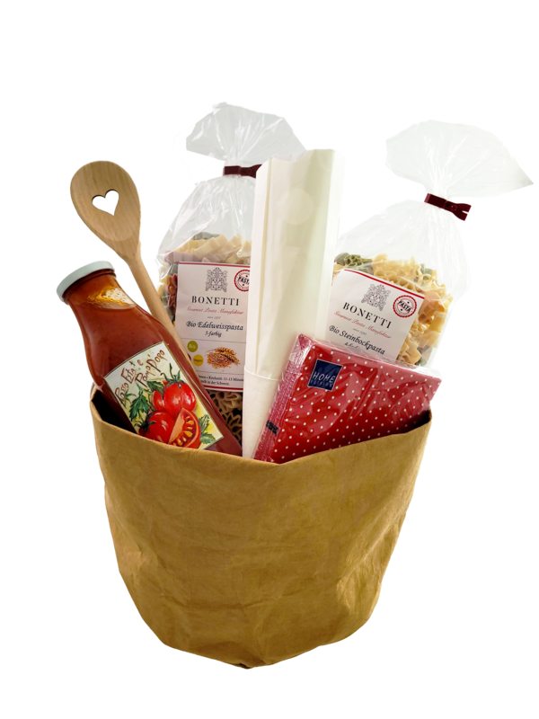Panier cadeau Soirée Pâtes Grisonnes (vegan)