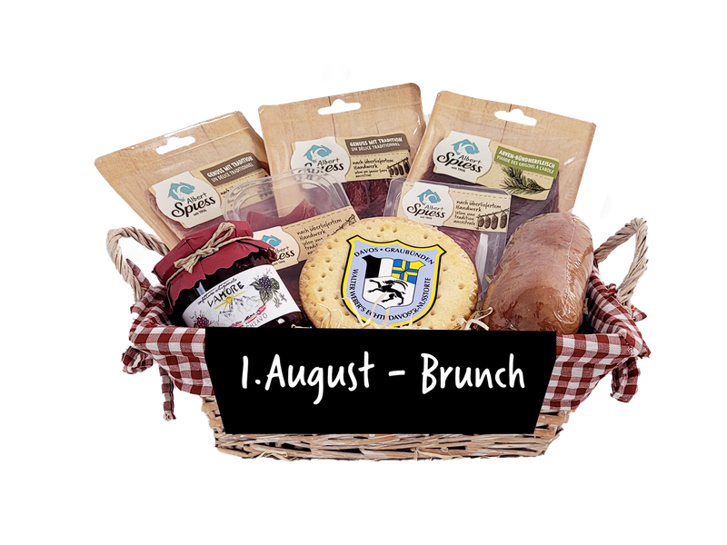 Geschenkkorb 1.August-Brunch