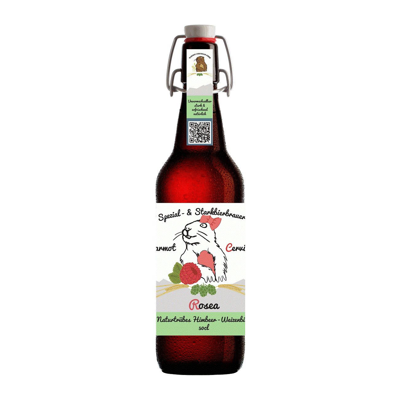 Rosea Marmot Himbeer-Weizenbier 50cl