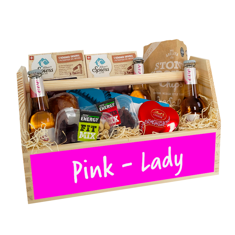 Geschenkkorb  Pink Lady