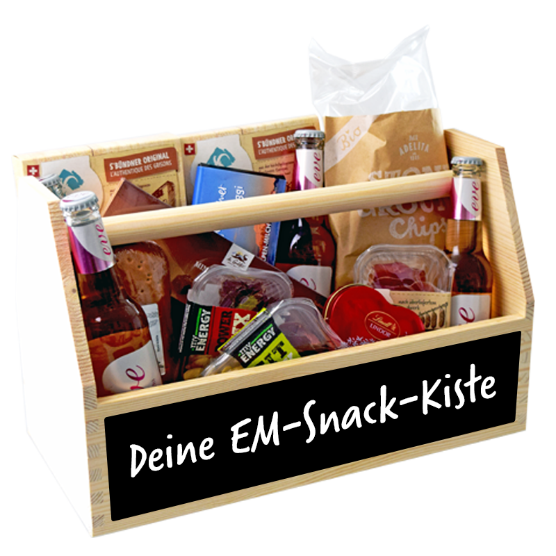 Geschenkkorb EM-Snack-Kiste