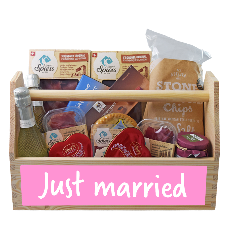 Geschenkkorb Hochzeit