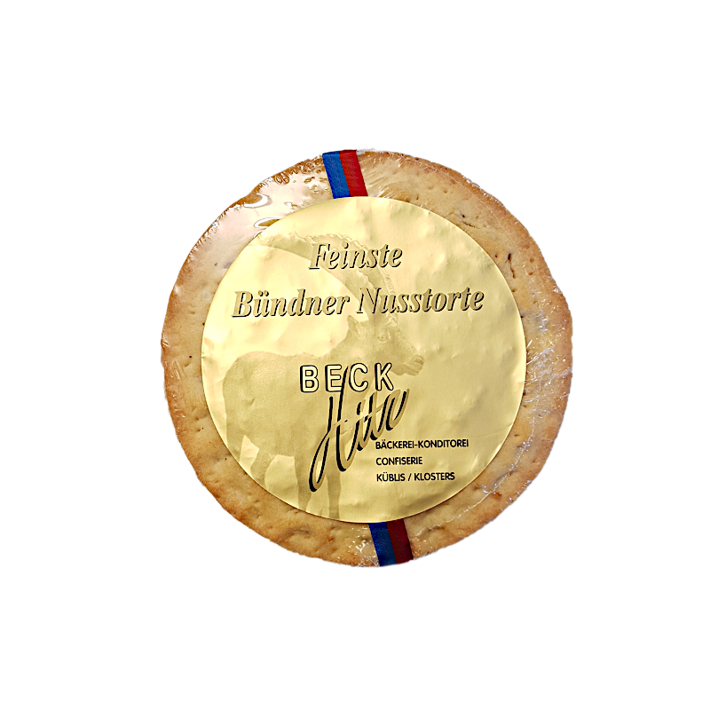 Bündner Nusstorte medium 12cm (230g) Bäckerei Hitz