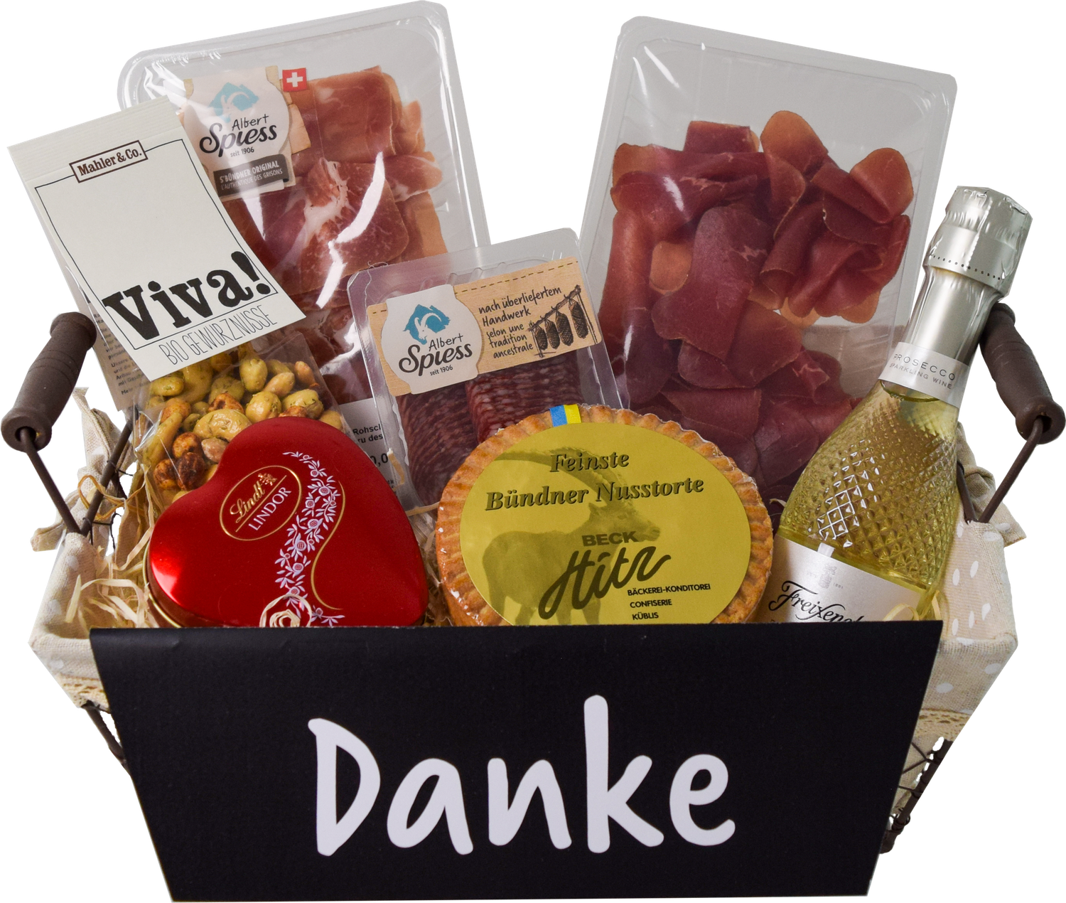 Geschenkkorb Danke