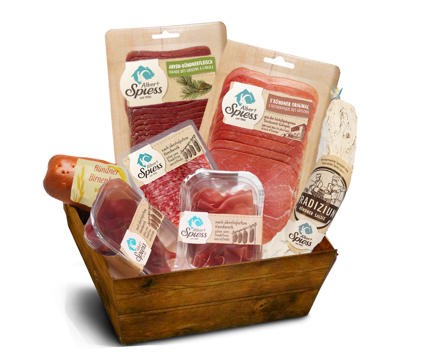 caissette gourmande Davos, pique-nique "Sertig"