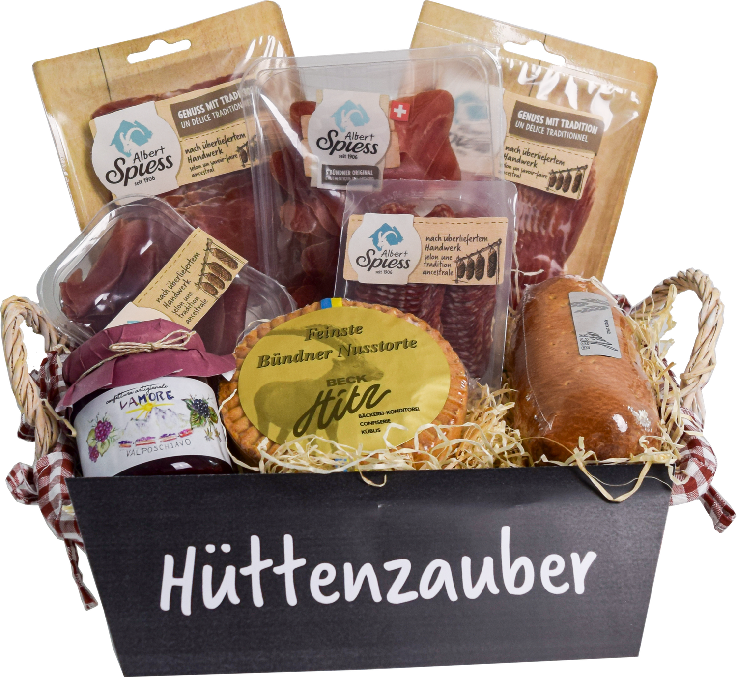 Panier cadeau Hüttenzauber