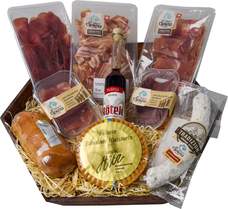 caissette gourmande "Séduction des Grisons"