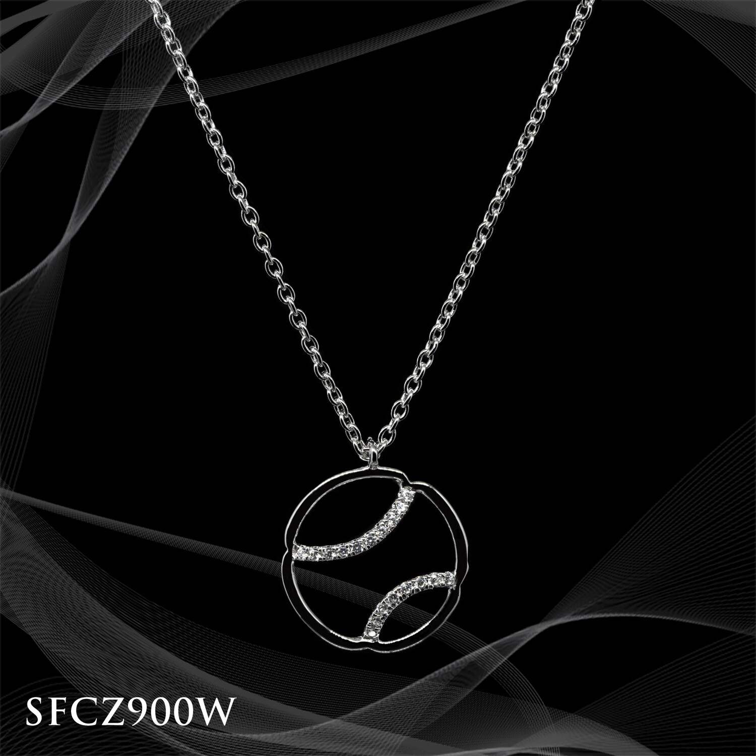 Sterling Silver Tennis Ball Necklace Sterling Silver Tennis Ball Necklace
