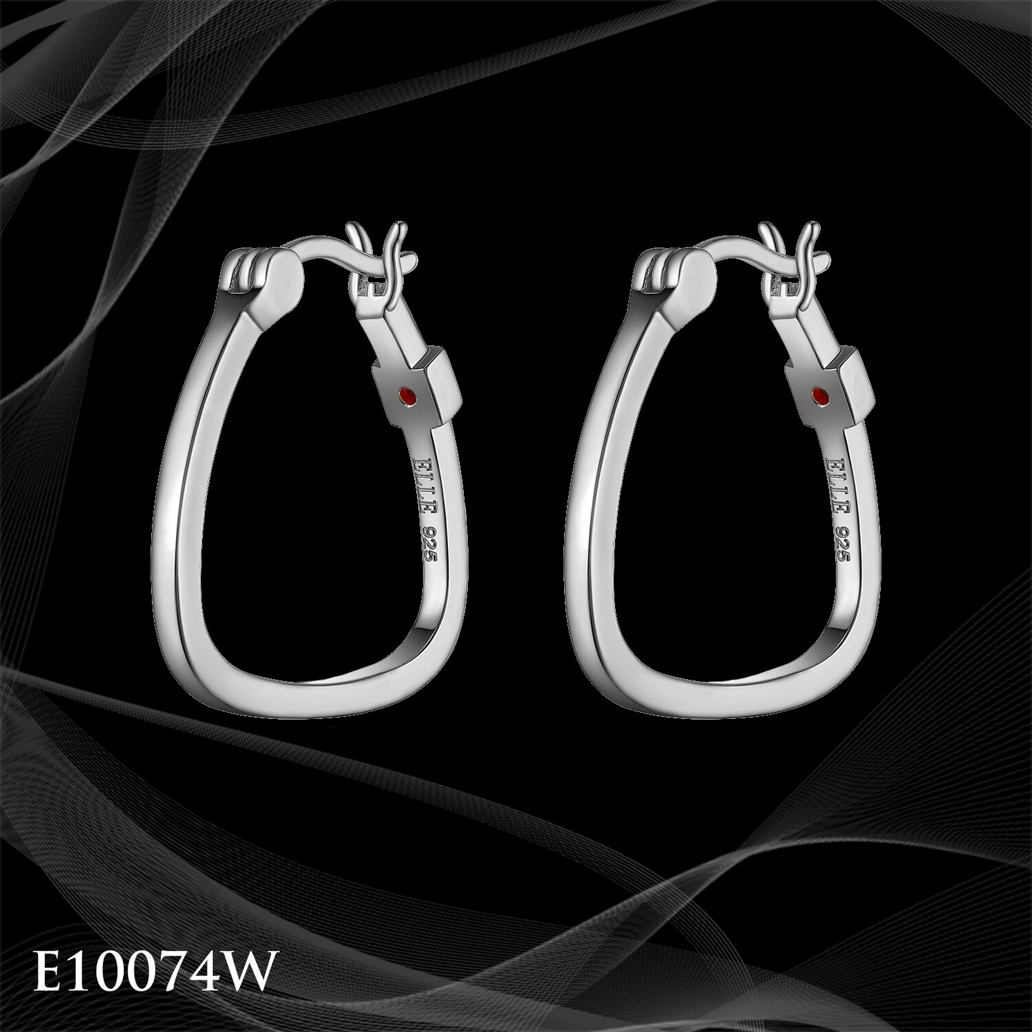 STERLING SILVER HOOP EARRINGS STERLING SILVER HOOP EARRINGS