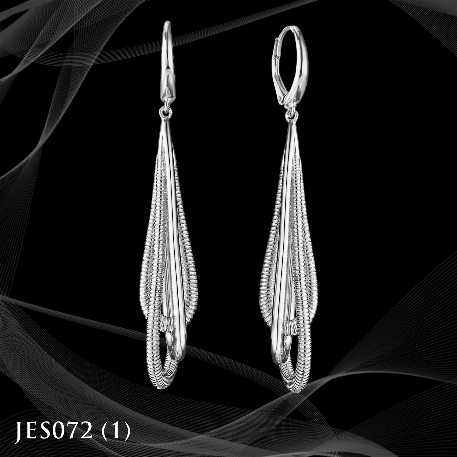 Judith Ripka Sterling Silver Teardrop Earrings Judith Ripka Sterling Silver Teardrop Earrings