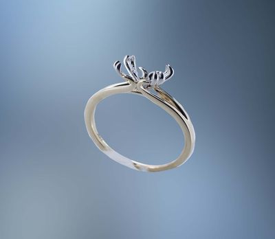 ONE 14KT YELLOW GOLD SOLITAIRE ENGAGEMENT RING ONE 14KT YELLOW GOLD SOLITAIRE ENGAGEMENT RING