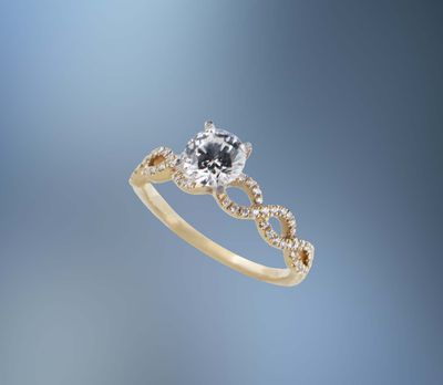 14KT YELLOW GOLD ENGAGEMENT RING 14KT YELLOW GOLD ENGAGEMENT RING