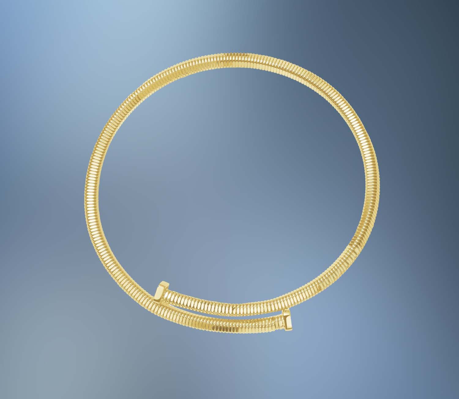 ONE BRONZE/24KT OVERLAY 16" CHOKER