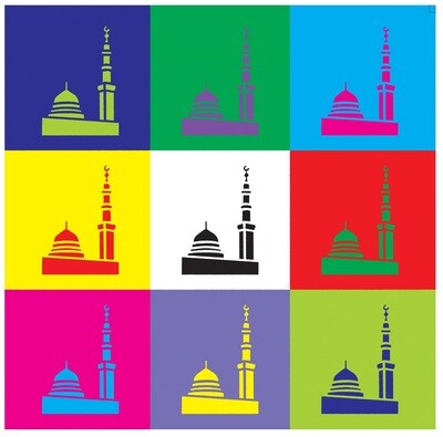 Madina of Colour Greeting Card