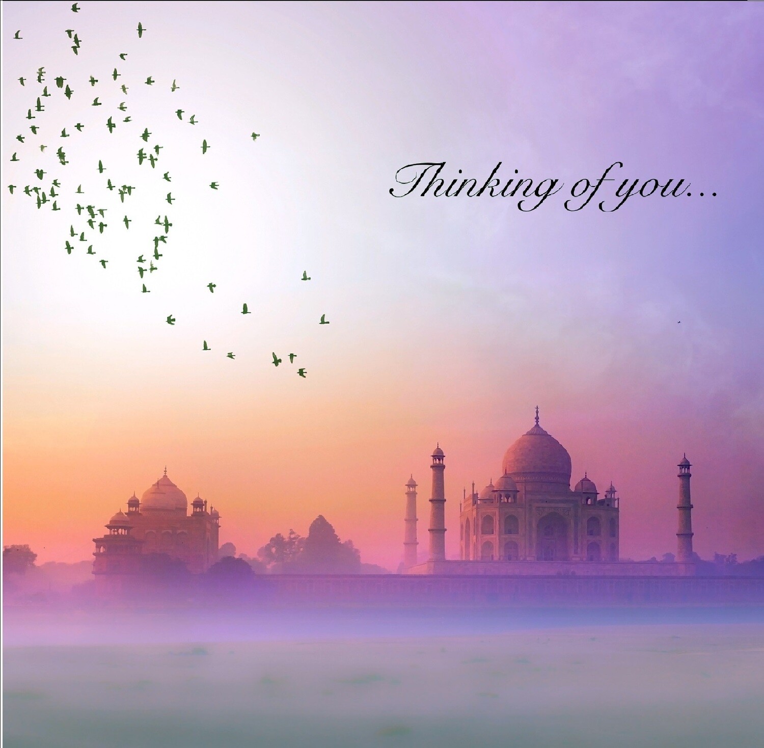 Thinking of you - Taj Mahal Greeting Card