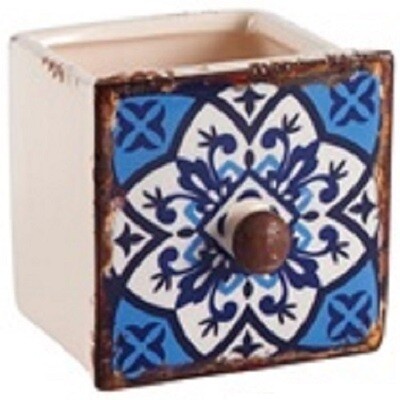 Ceramic Drawer Planter Trinket Box