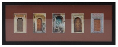 Multiple Ancient Islamic Architecture of Doors and Doorways - Islamic Geometric Design