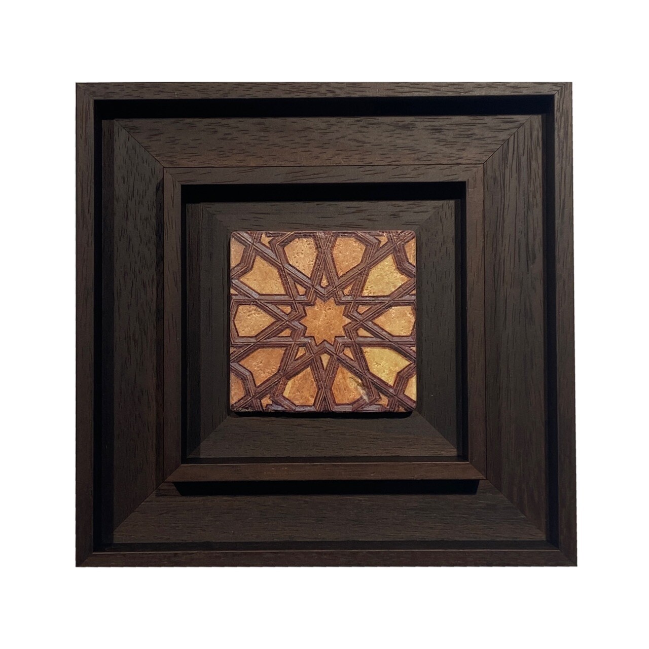 The Grand Doors of Bursa Geometric Frame in Frame Stone Tile
