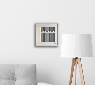 Kaaba - Code of Life in Box Frame