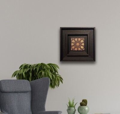 The Grand Doors of Bursa Geometric Frame in Frame Stone Tile