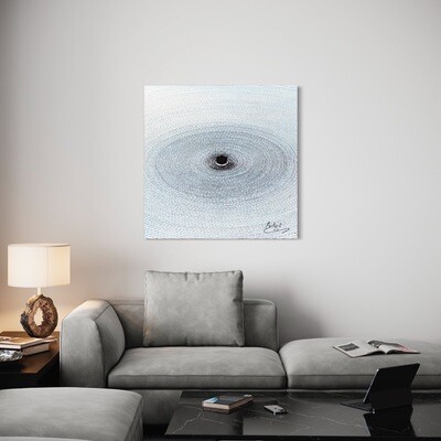 Kaaba - Faith in Motion Abstract Giclée Canvas