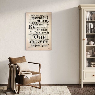 Spread Peace Hadith Art Premium Giclée Canvas