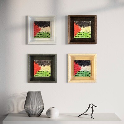 Palestine- Distortion vs Reality Design Stone Art