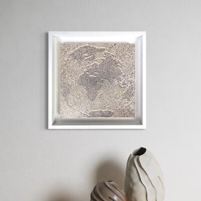 Kaaba- The World Amasses Design Stone Art