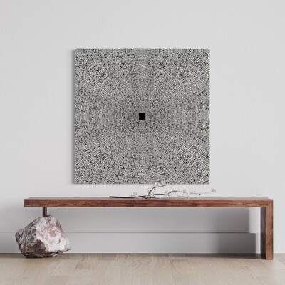 Kaaba - The Masses Abstract Giclée Canvas