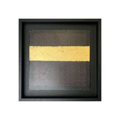 Kiswa Kaaba Gold Leaf  Stone Art