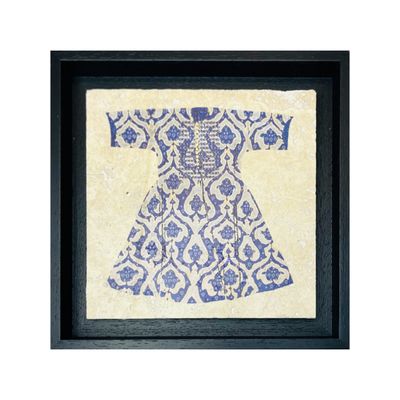 Blue Kaftan Stone Art