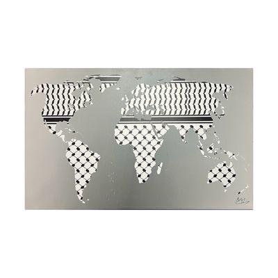 Keffiyeh Map of the World