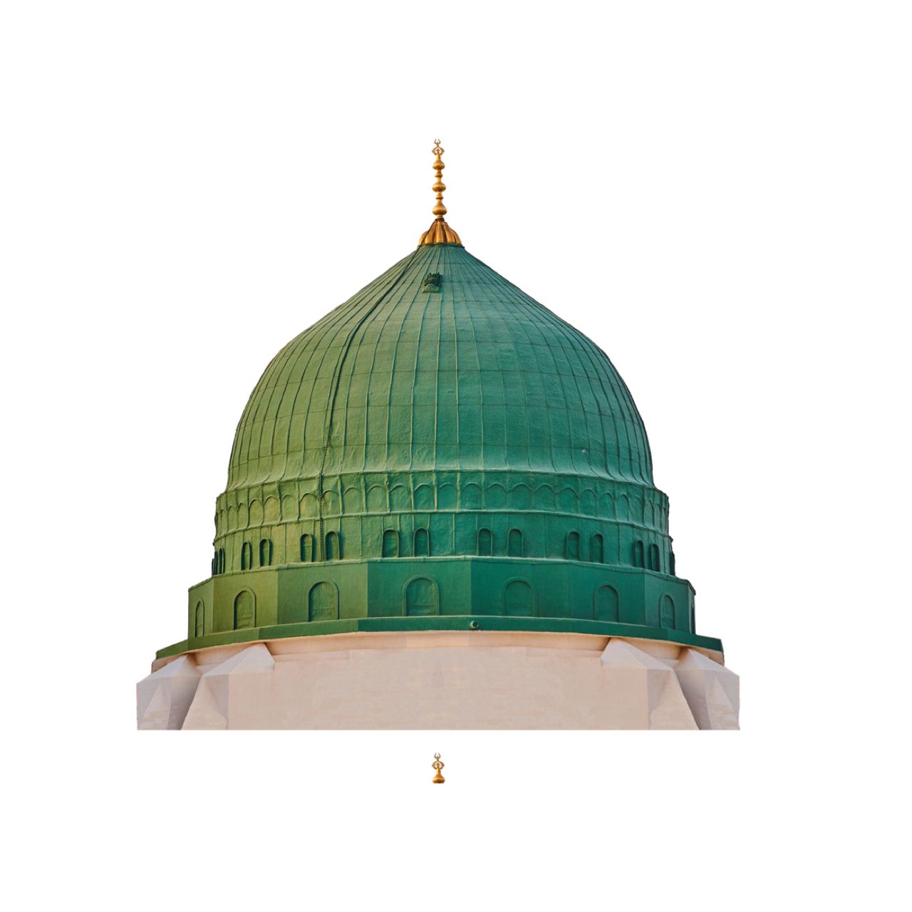 The Green Dome Al Masjid an Nabawi ( The Prophet’s Mosque) Medina Greeting Card