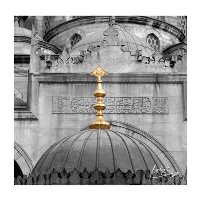 The Yeni Camii Greeting Card