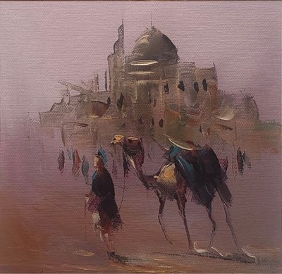 Desert Journey Greeting Card