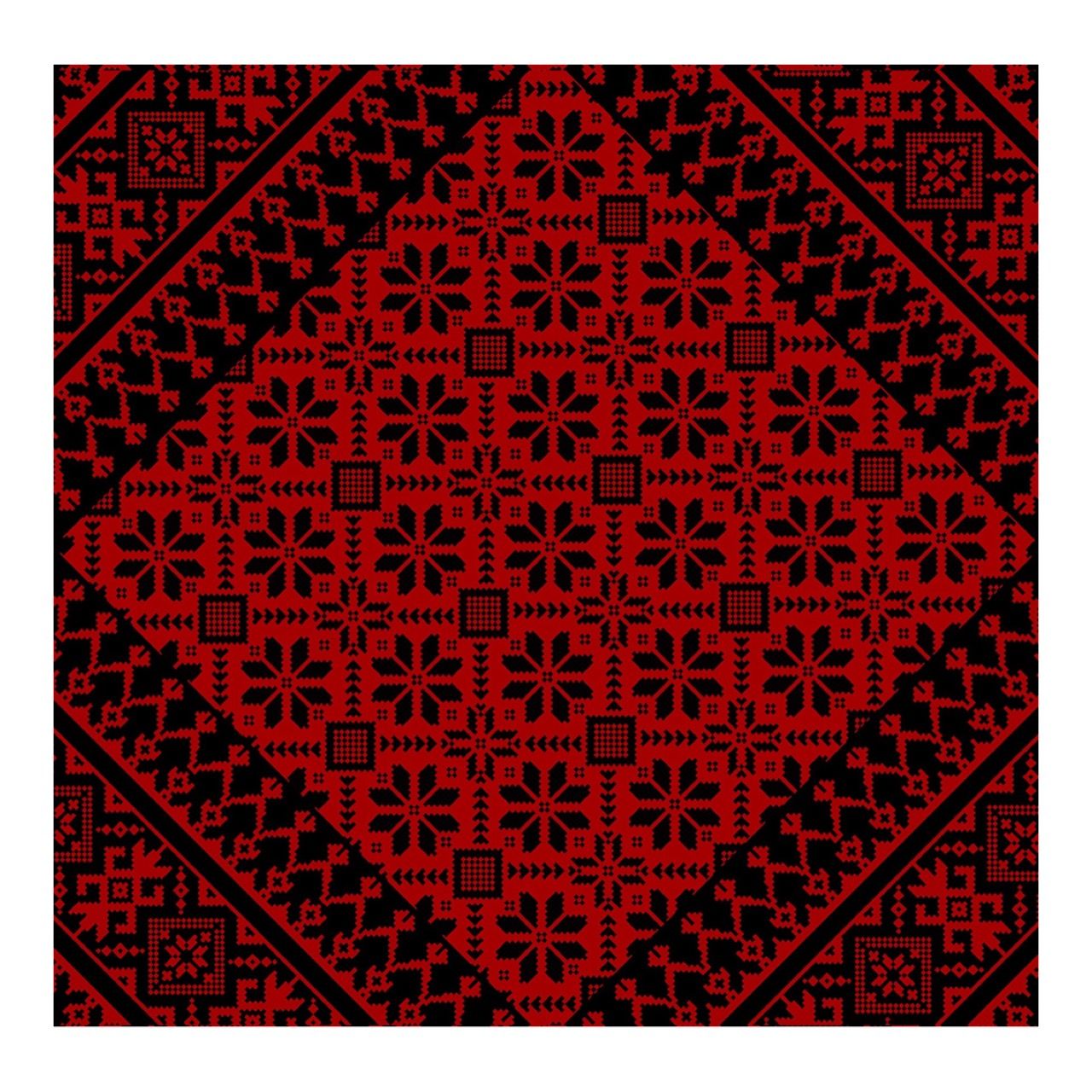 Palestinian Tatreez – Geometric Heritage Greeting Card