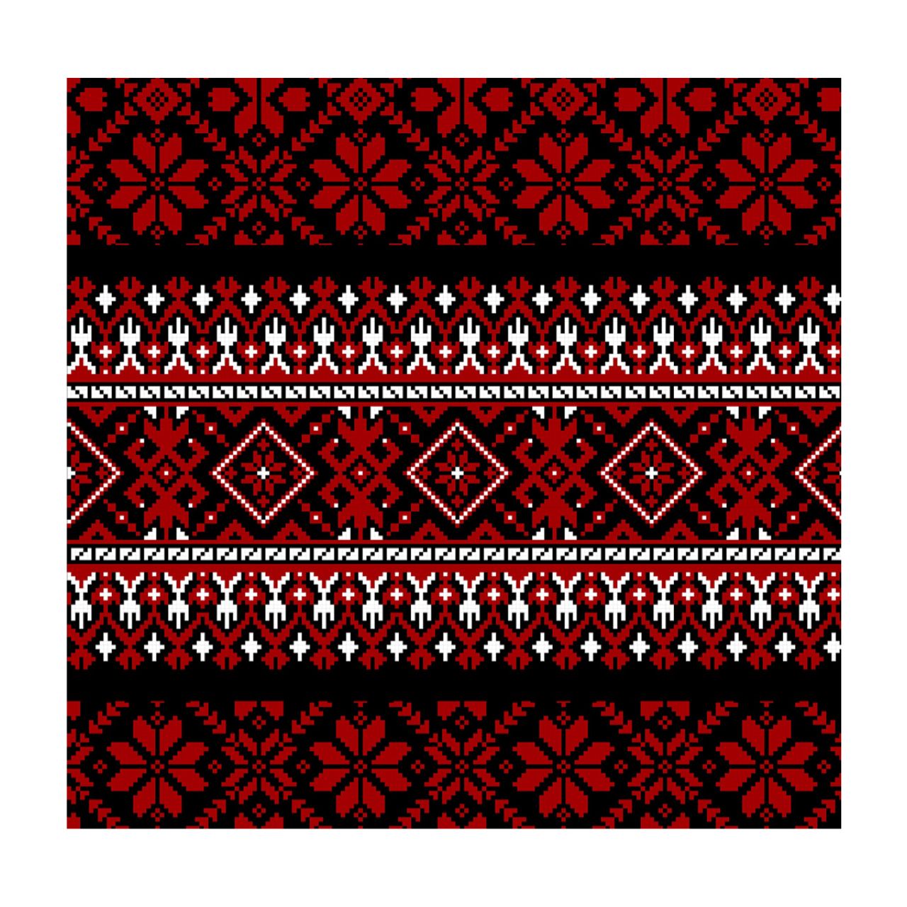 Palestinian Tatreez – Geometric Heritage Greeting Card
