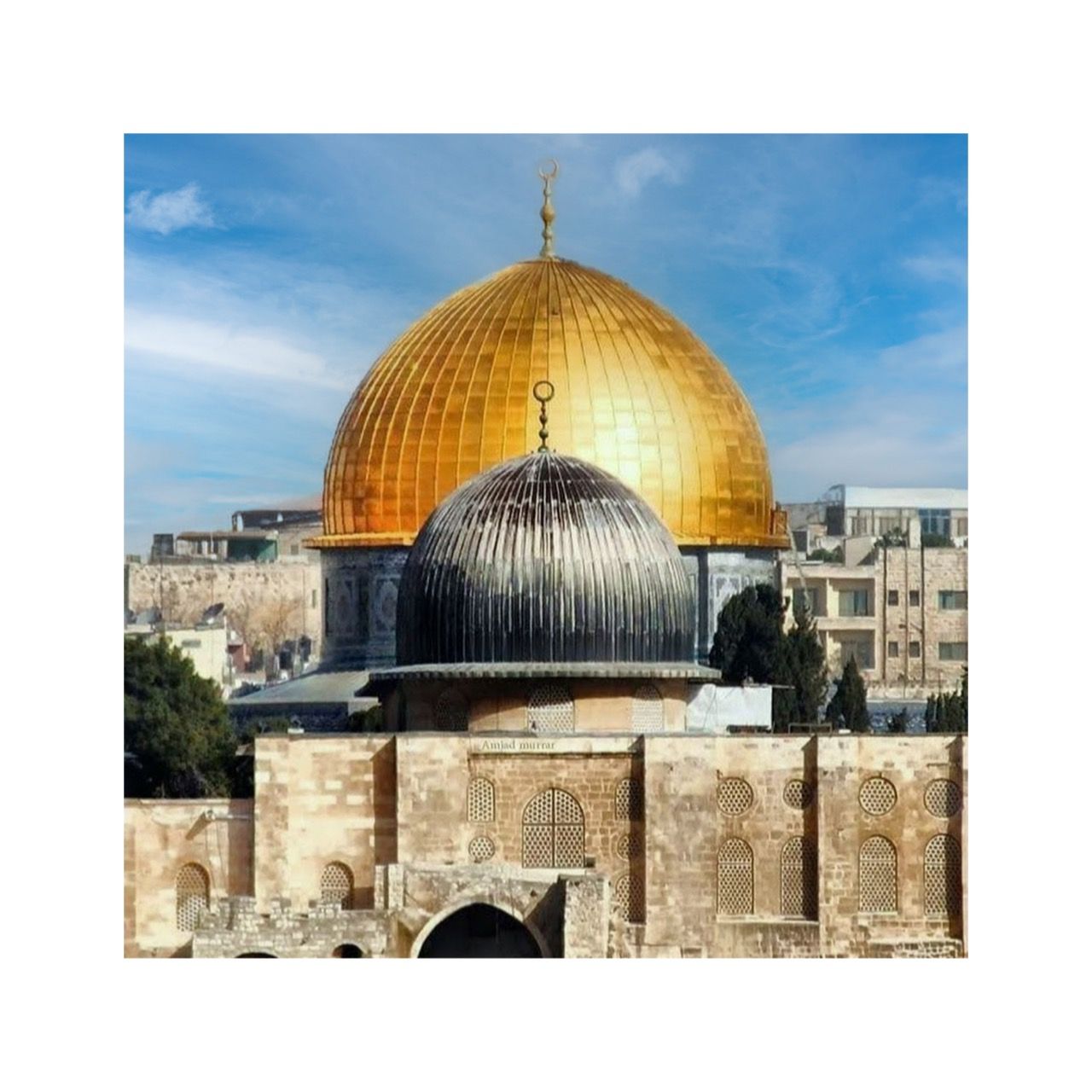 Masjid Al-Aqsa Sanctuary Greeting Card