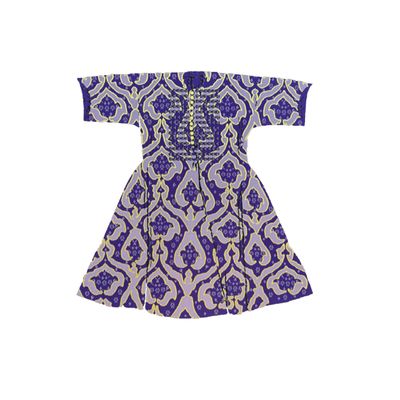 Blue Kaftan Greeting Card
