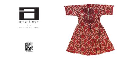 Red Kaftan Greeting Card