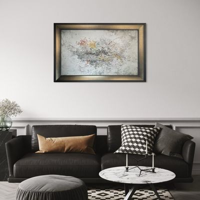 Blessings are from Allah, Surah An-Nahl, 16:53. Dark Gold &amp; Bronze Black Edge Solid Wood Frame