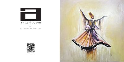 Dance of the Dervish Greeting Card