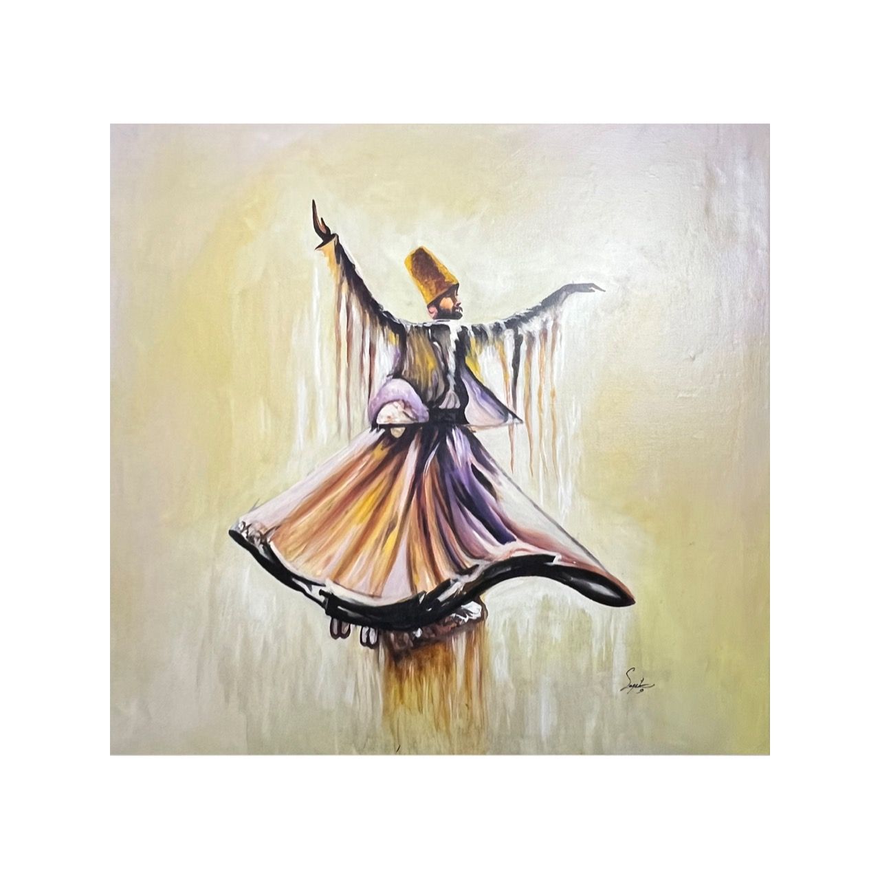 Dance of the Dervish Greeting Card