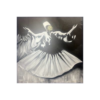 Semazen of Surrender Whirling Dervish Premium Giclee Print.