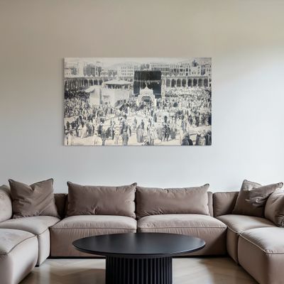 The Kaaba circa 1887 Giclee Premium Print Canvas XL Clearance