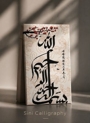 Sini Calligraphy ( Chinese Arabic Calligraphy )